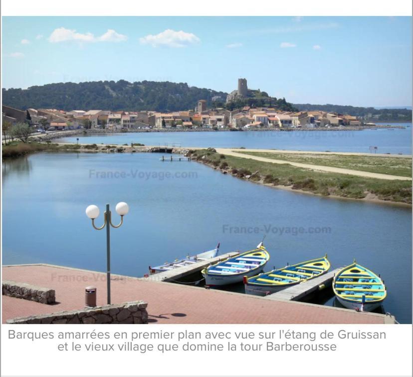L Appart D Ange 1 Idealement Situe 37M2 Entre Port Et Village Gruissan Exterior foto